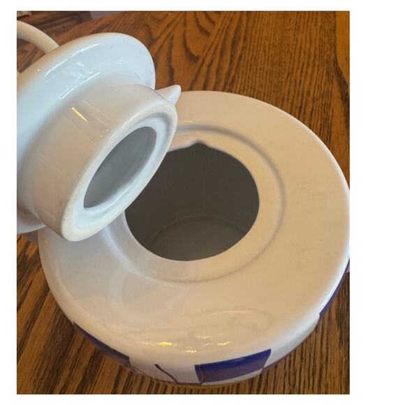 Vintage Looney Tunes 1996 Tweety Bird Porcelain Teapot Checkered Y2k - Picture 5 of 6